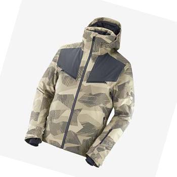 Salomon BRILLIANT Lyžiarske Bundy Panske Hnede | SK 2299EBC